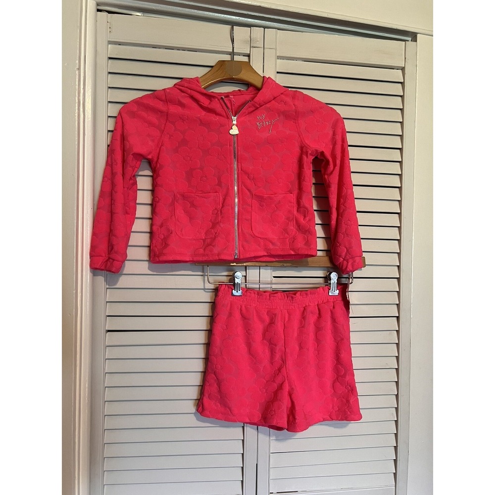 BETSEY JOHNSON Girl's Kid's Size 7-8 Cover Up Two Piece NEW UPF 50+